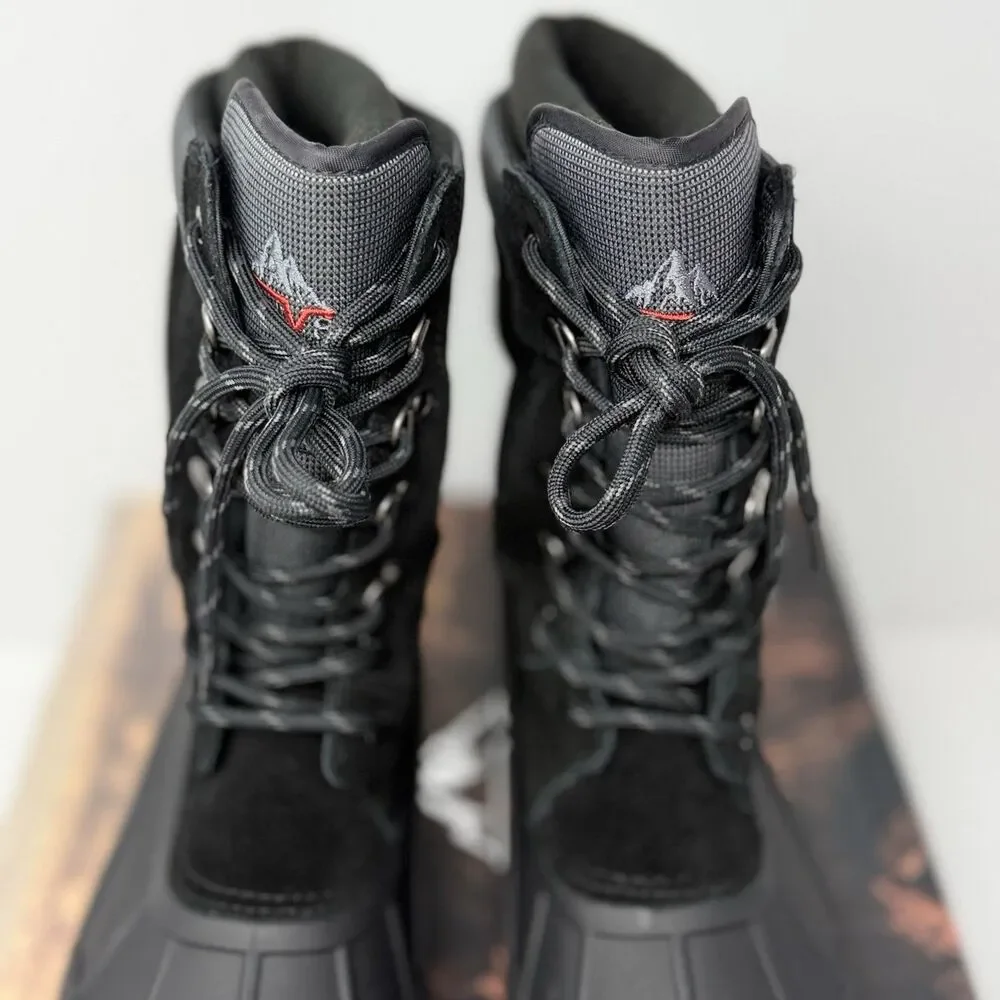 NORTIV 8 Terrex-2M Men’s Snow Boots Black US 9 3M Thinsulate STORE MODEL